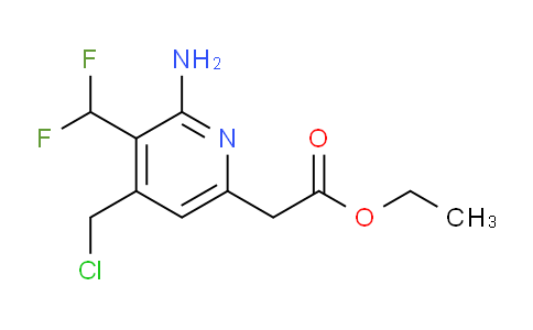 AM129062 | 1805159-87-8 | Ethyl 2-amino-4-(chloromethyl)-3-(difluoromethyl)pyridine-6-acetate