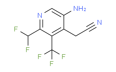 AM129075 | 1806929-02-1 | 5-Amino-2-(difluoromethyl)-3-(trifluoromethyl)pyridine-4-acetonitrile