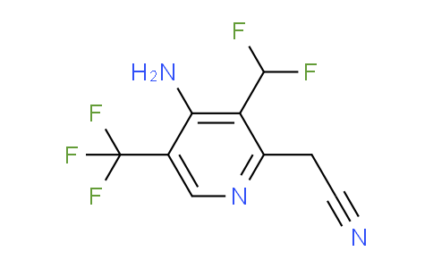 AM129082 | 1805381-62-7 | 4-Amino-3-(difluoromethyl)-5-(trifluoromethyl)pyridine-2-acetonitrile