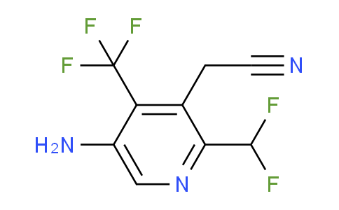 AM129086 | 1805230-38-9 | 5-Amino-2-(difluoromethyl)-4-(trifluoromethyl)pyridine-3-acetonitrile