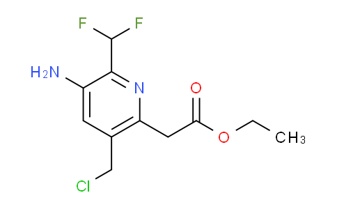 AM129087 | 1805160-24-0 | Ethyl 3-amino-5-(chloromethyl)-2-(difluoromethyl)pyridine-6-acetate