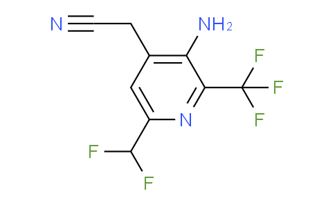 AM129088 | 1806929-17-8 | 3-Amino-6-(difluoromethyl)-2-(trifluoromethyl)pyridine-4-acetonitrile