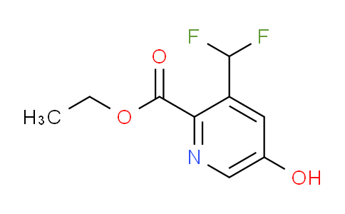 AM12909 | 1805308-37-5 | Ethyl 3-(difluoromethyl)-5-hydroxypyridine-2-carboxylate