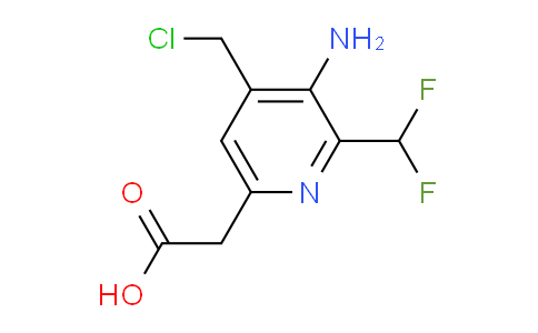 AM129100 | 1805333-89-4 | 3-Amino-4-(chloromethyl)-2-(difluoromethyl)pyridine-6-acetic acid