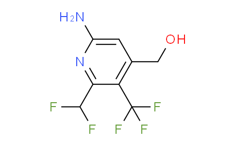 AM129105 | 1805230-55-0 | 6-Amino-2-(difluoromethyl)-3-(trifluoromethyl)pyridine-4-methanol