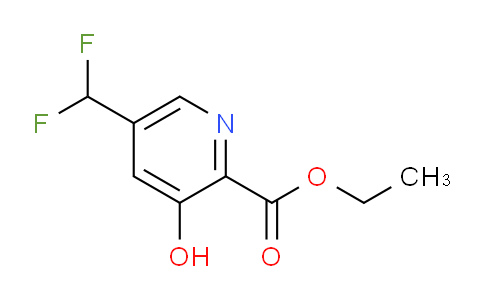AM12911 | 1805306-58-4 | Ethyl 5-(difluoromethyl)-3-hydroxypyridine-2-carboxylate