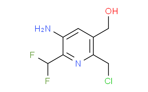AM129111 | 1806021-66-8 | 3-Amino-6-(chloromethyl)-2-(difluoromethyl)pyridine-5-methanol
