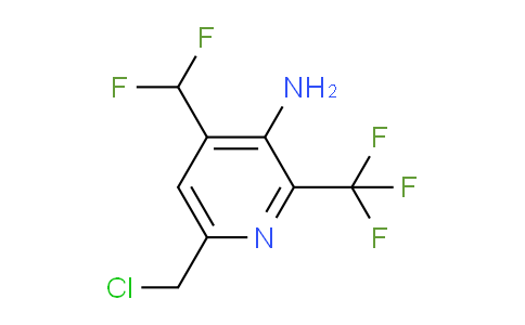 AM129114 | 1805021-40-2 | 3-Amino-6-(chloromethyl)-4-(difluoromethyl)-2-(trifluoromethyl)pyridine