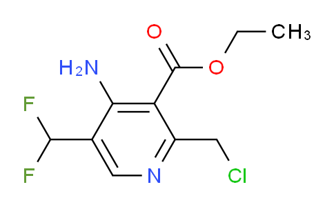 AM129136 | 1806819-71-5 | Ethyl 4-amino-2-(chloromethyl)-5-(difluoromethyl)pyridine-3-carboxylate