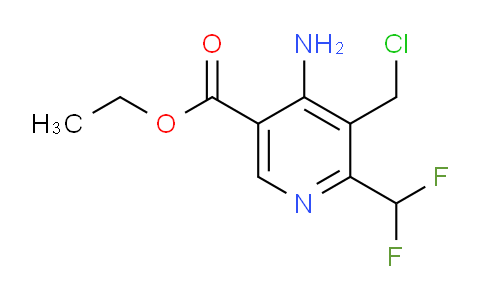 AM129140 | 1806904-20-0 | Ethyl 4-amino-3-(chloromethyl)-2-(difluoromethyl)pyridine-5-carboxylate