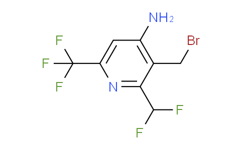 AM129143 | 1806799-78-9 | 4-Amino-3-(bromomethyl)-2-(difluoromethyl)-6-(trifluoromethyl)pyridine