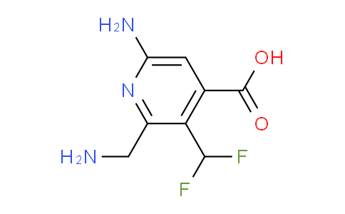 AM129146 | 1806828-24-9 | 6-Amino-2-(aminomethyl)-3-(difluoromethyl)pyridine-4-carboxylic acid