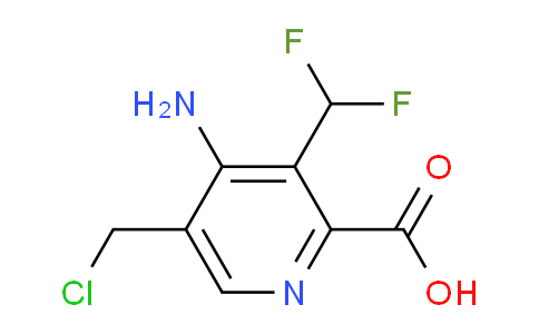 AM129147 | 1806840-15-2 | 4-Amino-5-(chloromethyl)-3-(difluoromethyl)pyridine-2-carboxylic acid