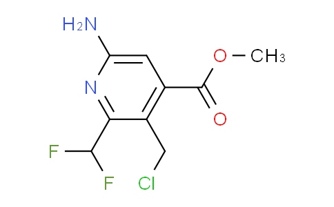 AM129148 | 1806818-86-9 | Methyl 6-amino-3-(chloromethyl)-2-(difluoromethyl)pyridine-4-carboxylate