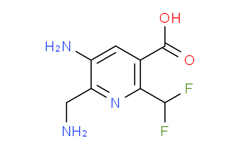 3-Amino-2-(aminomethyl)-6-(difluoromethyl)pyridine-5-carboxylic acid