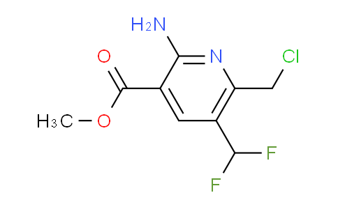 Methyl 2-amino-6-(chloromethyl)-5-(difluoromethyl)pyridine-3-carboxylate