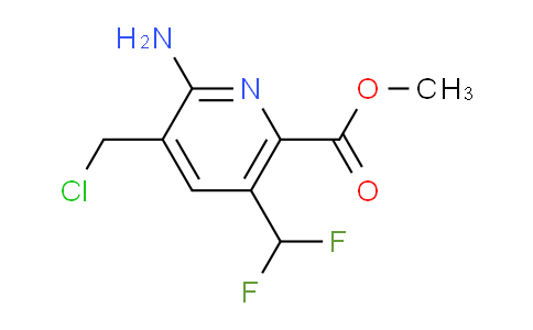 AM129154 | 1806015-54-2 | Methyl 2-amino-3-(chloromethyl)-5-(difluoromethyl)pyridine-6-carboxylate