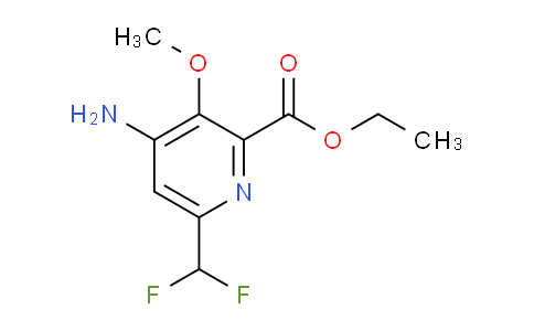 AM129157 | 1803683-89-7 | Ethyl 4-amino-6-(difluoromethyl)-3-methoxypyridine-2-carboxylate