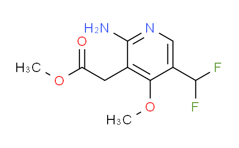 AM129165 | 1805224-25-2 | Methyl 2-amino-5-(difluoromethyl)-4-methoxypyridine-3-acetate