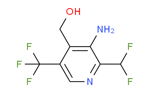 AM129166 | 1805372-49-9 | 3-Amino-2-(difluoromethyl)-5-(trifluoromethyl)pyridine-4-methanol