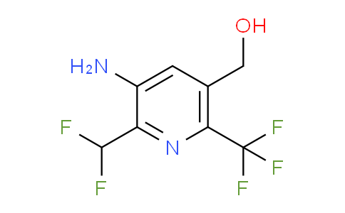 AM129167 | 1805015-00-2 | 3-Amino-2-(difluoromethyl)-6-(trifluoromethyl)pyridine-5-methanol
