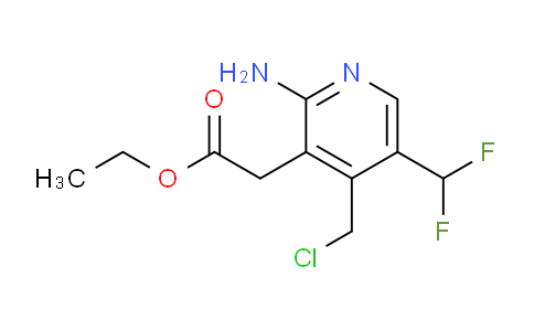 AM129171 | 1806928-69-7 | Ethyl 2-amino-4-(chloromethyl)-5-(difluoromethyl)pyridine-3-acetate