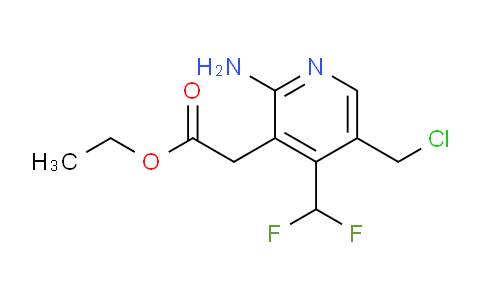 AM129174 | 1805014-67-8 | Ethyl 2-amino-5-(chloromethyl)-4-(difluoromethyl)pyridine-3-acetate