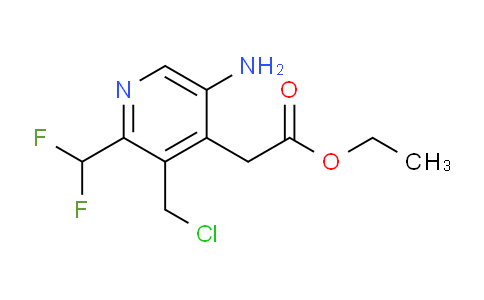 AM129186 | 1806842-78-3 | Ethyl 5-amino-3-(chloromethyl)-2-(difluoromethyl)pyridine-4-acetate
