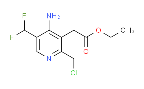 AM129187 | 1806904-54-0 | Ethyl 4-amino-2-(chloromethyl)-5-(difluoromethyl)pyridine-3-acetate