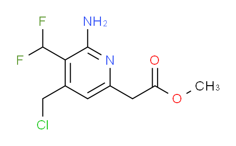 AM129190 | 1805382-75-5 | Methyl 2-amino-4-(chloromethyl)-3-(difluoromethyl)pyridine-6-acetate