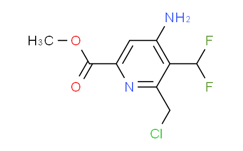 AM129193 | 1806015-97-3 | Methyl 4-amino-2-(chloromethyl)-3-(difluoromethyl)pyridine-6-carboxylate