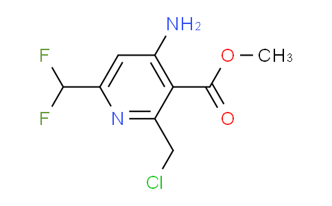 AM129196 | 1805364-10-6 | Methyl 4-amino-2-(chloromethyl)-6-(difluoromethyl)pyridine-3-carboxylate