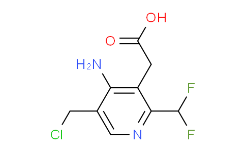 AM129209 | 1806968-64-8 | 4-Amino-5-(chloromethyl)-2-(difluoromethyl)pyridine-3-acetic acid