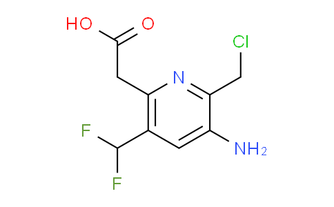 AM129212 | 1806016-71-6 | 3-Amino-2-(chloromethyl)-5-(difluoromethyl)pyridine-6-acetic acid