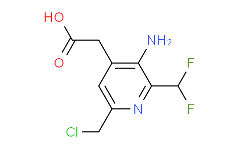 AM129215 | 1806968-65-9 | 3-Amino-6-(chloromethyl)-2-(difluoromethyl)pyridine-4-acetic acid