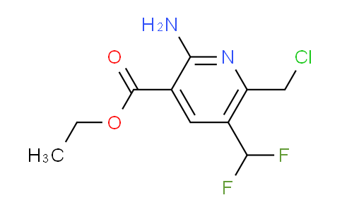 AM129220 | 1805159-37-8 | Ethyl 2-amino-6-(chloromethyl)-5-(difluoromethyl)pyridine-3-carboxylate