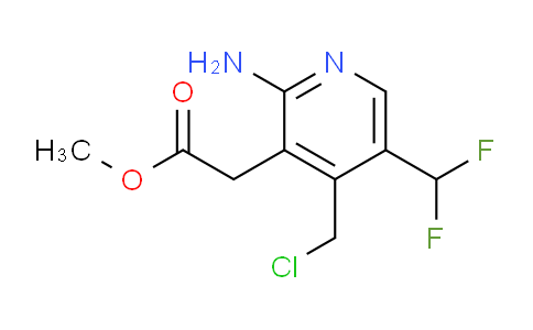 AM129221 | 1805237-60-8 | Methyl 2-amino-4-(chloromethyl)-5-(difluoromethyl)pyridine-3-acetate