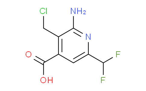 AM129226 | 1806022-15-0 | 2-Amino-3-(chloromethyl)-6-(difluoromethyl)pyridine-4-carboxylic acid