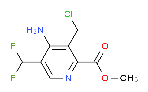 AM129230 | 1805013-81-3 | Methyl 4-amino-3-(chloromethyl)-5-(difluoromethyl)pyridine-2-carboxylate