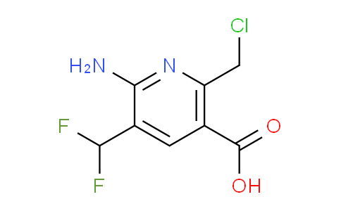 AM129231 | 1806839-65-5 | 2-Amino-6-(chloromethyl)-3-(difluoromethyl)pyridine-5-carboxylic acid