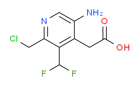 AM129232 | 1805380-54-4 | 5-Amino-2-(chloromethyl)-3-(difluoromethyl)pyridine-4-acetic acid