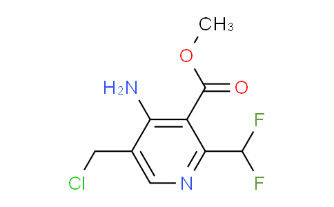 AM129234 | 1806016-44-3 | Methyl 4-amino-5-(chloromethyl)-2-(difluoromethyl)pyridine-3-carboxylate