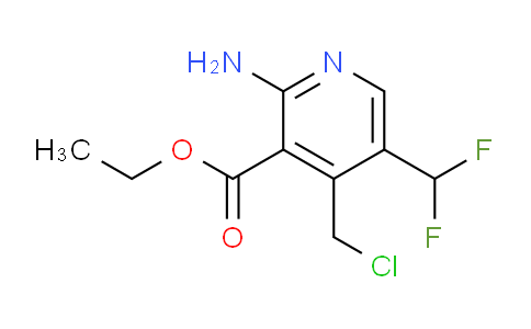AM129246 | 1805364-27-5 | Ethyl 2-amino-4-(chloromethyl)-5-(difluoromethyl)pyridine-3-carboxylate