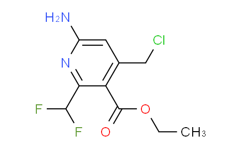 AM129247 | 1805448-14-9 | Ethyl 6-amino-4-(chloromethyl)-2-(difluoromethyl)pyridine-3-carboxylate