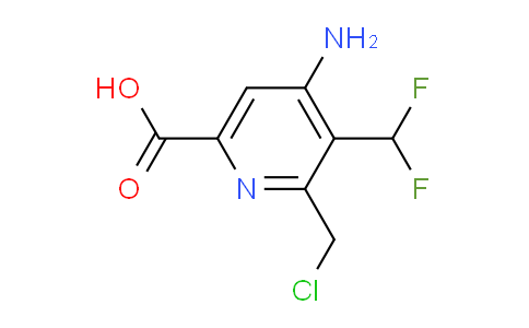 AM129248 | 1806022-32-1 | 4-Amino-2-(chloromethyl)-3-(difluoromethyl)pyridine-6-carboxylic acid