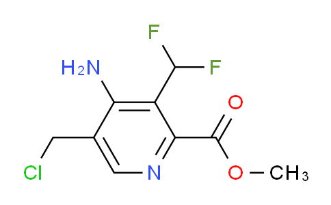AM129251 | 1805441-84-2 | Methyl 4-amino-5-(chloromethyl)-3-(difluoromethyl)pyridine-2-carboxylate