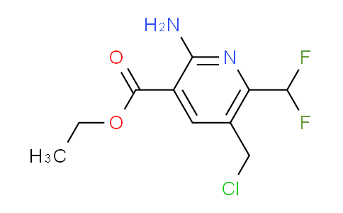 AM129252 | 1804463-16-8 | Ethyl 2-amino-5-(chloromethyl)-6-(difluoromethyl)pyridine-3-carboxylate