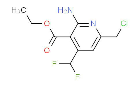 AM129254 | 1805448-24-1 | Ethyl 2-amino-6-(chloromethyl)-4-(difluoromethyl)pyridine-3-carboxylate
