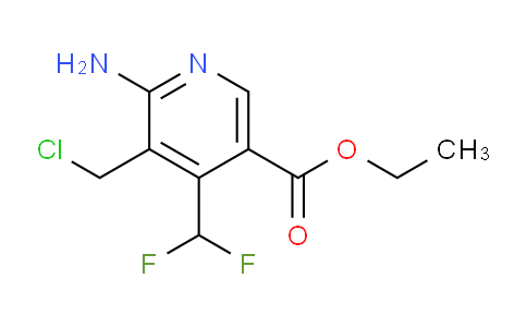 AM129256 | 1805159-20-9 | Ethyl 2-amino-3-(chloromethyl)-4-(difluoromethyl)pyridine-5-carboxylate