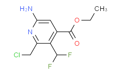 AM129257 | 1804463-23-7 | Ethyl 6-amino-2-(chloromethyl)-3-(difluoromethyl)pyridine-4-carboxylate